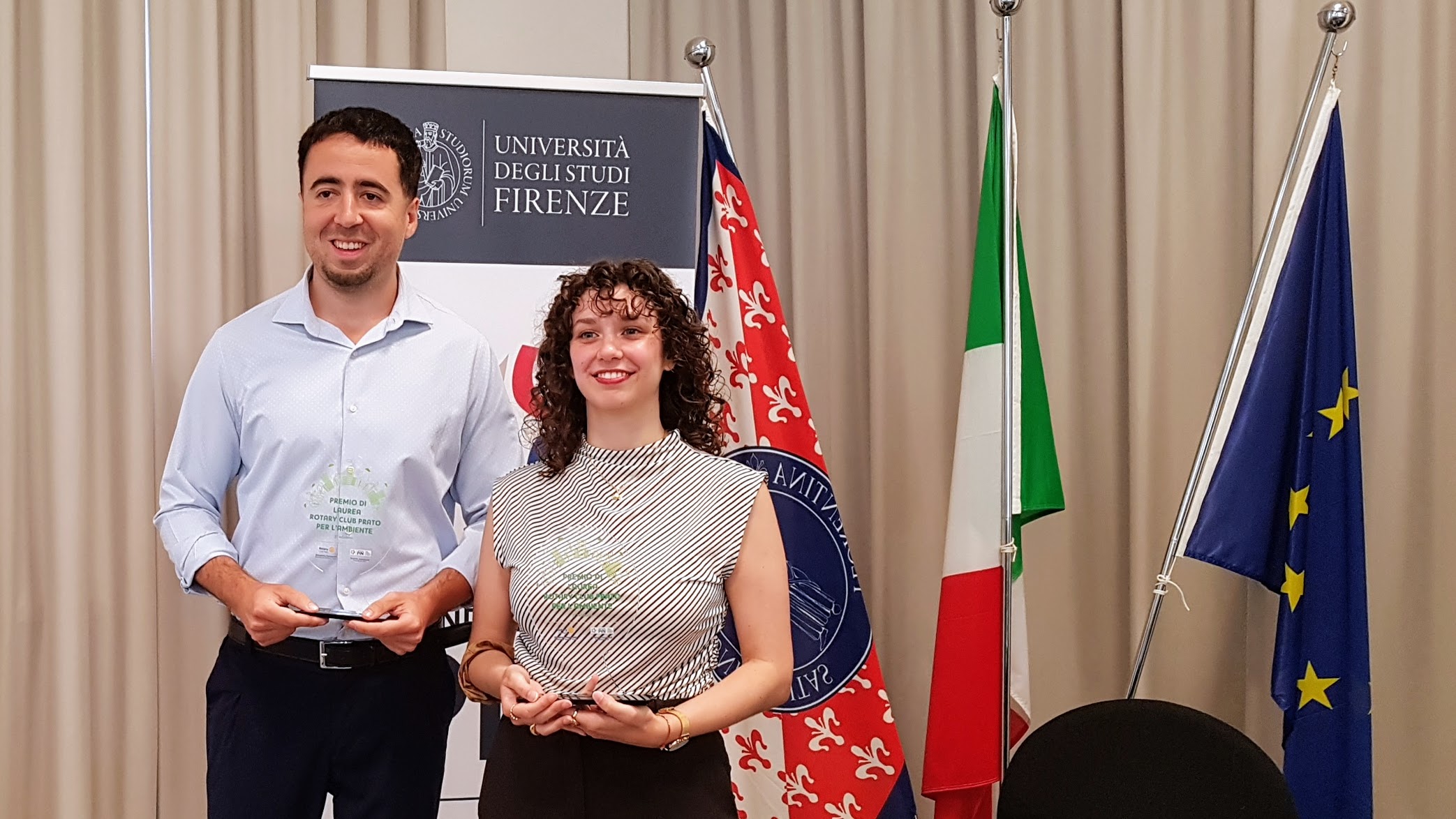 Assegnata ex aequo la terza edizione del Premio di Studio Rotary Club Prato per l’Ambiente