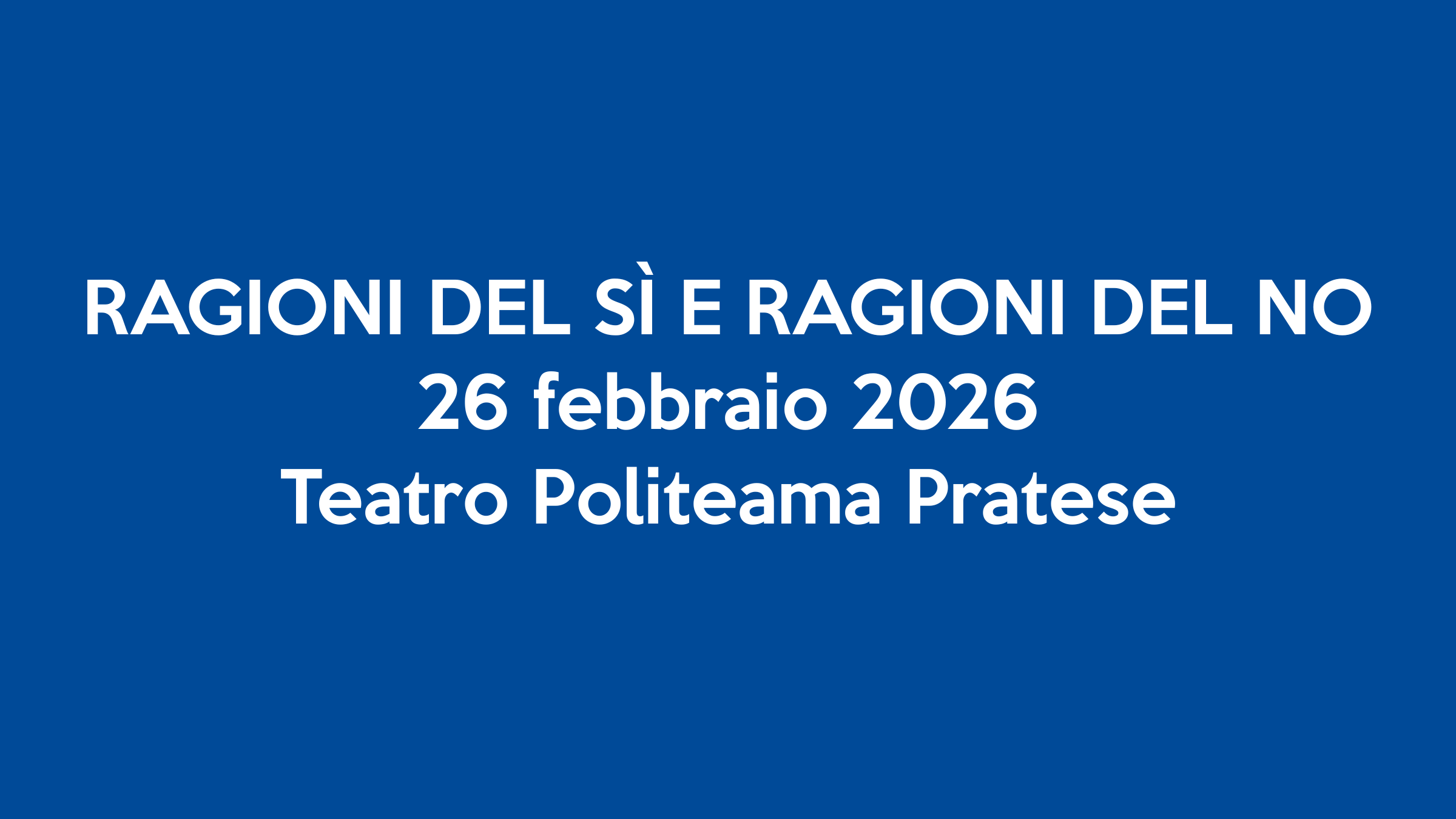 Referendum sulla giustizia: a Prato un dibattito pubblico tra le ragioni del Sì e del No