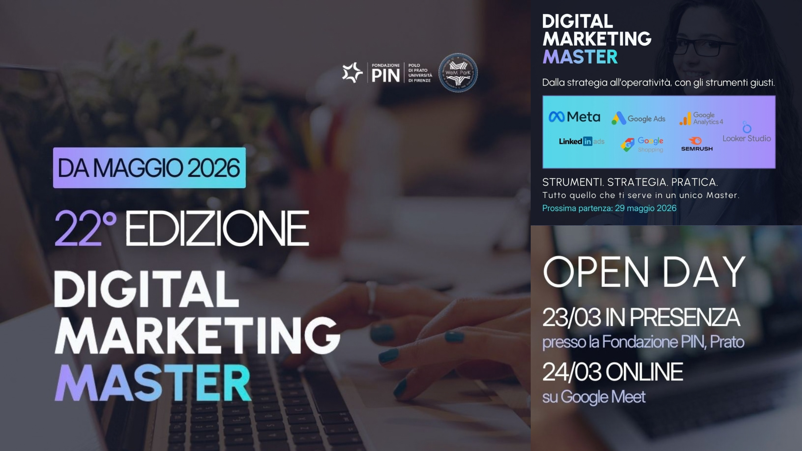 Al via la 22° edizione del Master in Digital Marketing