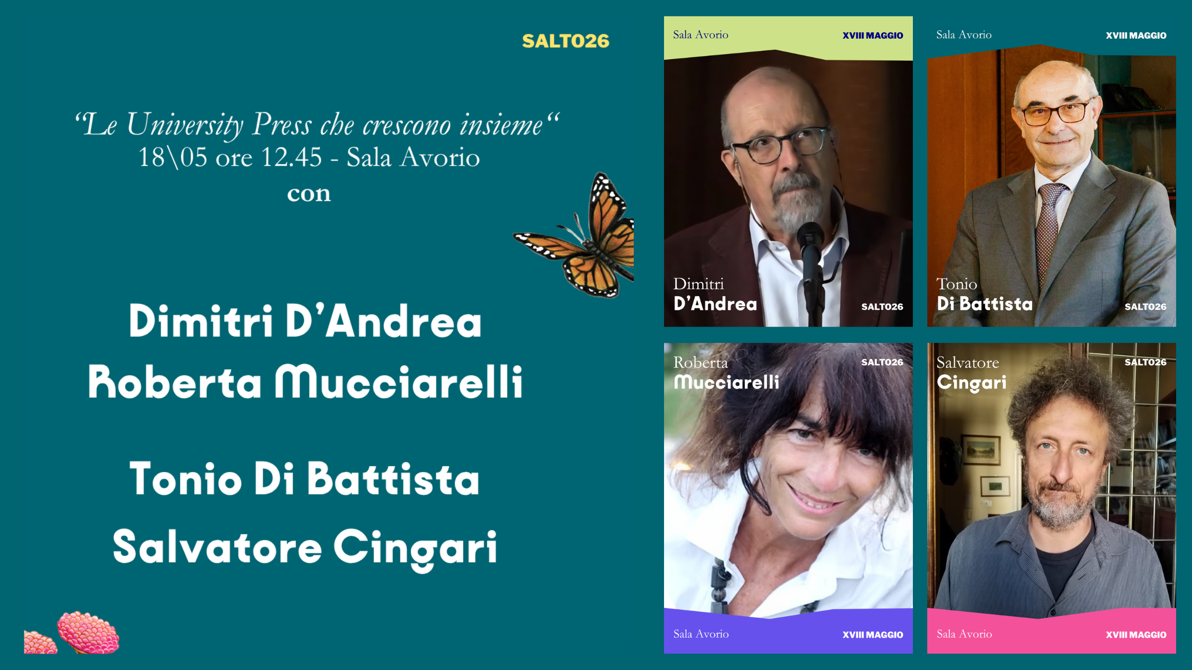 Firenze University Press al Salone Internazionale del Libro di Torino: i due appuntamenti della FUP