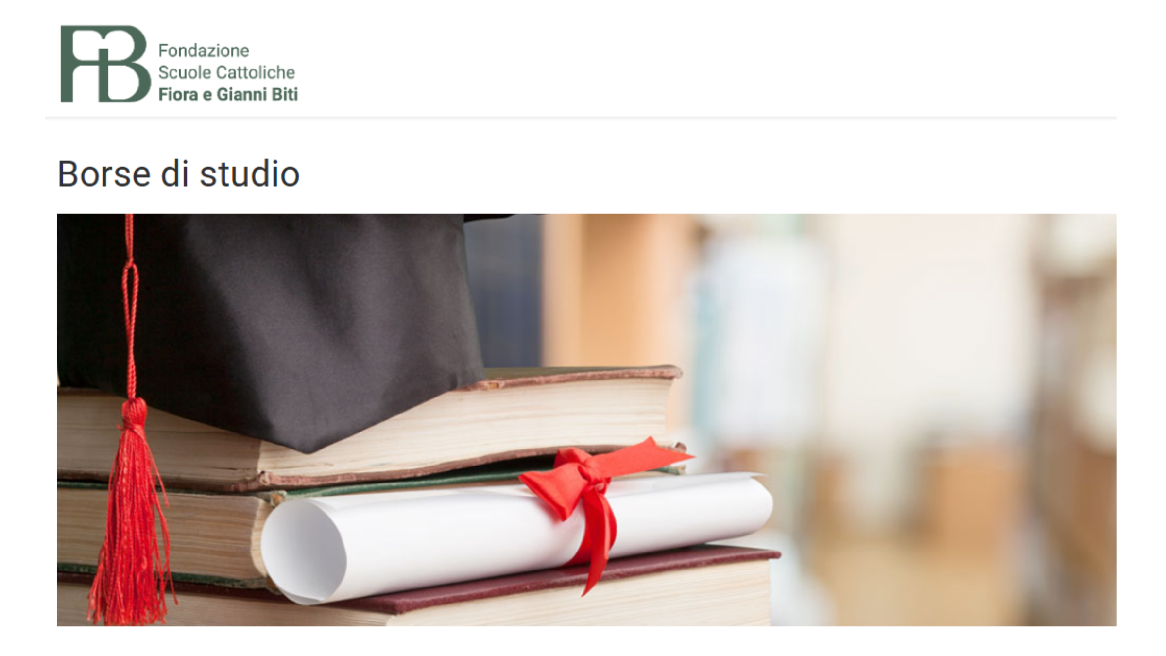 Fondazione Fiora e Gianni Biti: bando 2026-2027 per 3 borse di studio universitarie